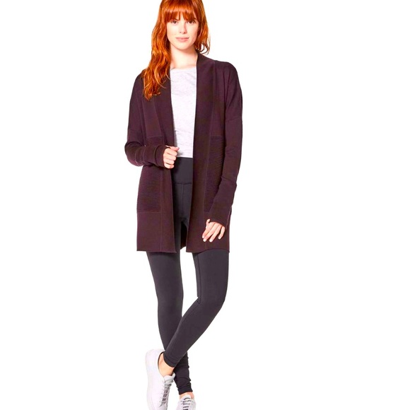 Lululemon sit in lotus II sweater size 8 - Picture 2 of 6